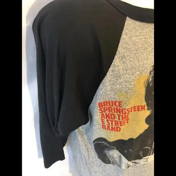 Large VTG Bruce Springsteen E Street band World Tour ‘84 ‘85 Signal T-Shirt USA
